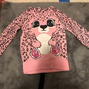 Funzietime pink Leopard sweater